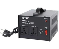 Extra Digital Įtampos Transformatorius - Papildomas Skaitmeninis 110/220VAC 500VA Perkrovos Apsauga