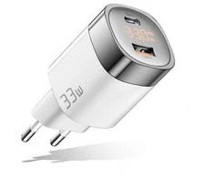 Extra Digital Kroviklis GaN USB Type-C, USB Type-A: 33W, PPS