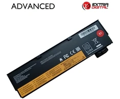 Extra Digital Nešiojamojo kompiuterio Baterija - Papildoma Skaitmeninio Nešiojamojo Kompiuterio Baterija LENOVO 01AV423 2100mAh 11.4V Juoda