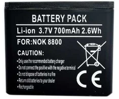 Extra Digital Baterija NOKIA BP-6X (8800, 8801)