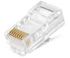 Extra Digital RJ45 jungtis UTP CAT6, 100 vnt.