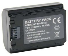 Extra Digital SONY NP-FZ100 baterija, 2250mAh