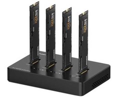 Extra Digital Stotis / Replikatorius 4x M.2 NVME SSD, iki 10Gbps/SSD