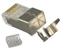 Extra Digital Tinklo Kabelis - RJ45 Modulinis Kištukas FTP CAT7 20 vnt 8 Pins