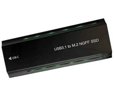 Extra Digital Ultra M.2 Pcie Ngff/nvme SSD Dėklas Usb3.2, 20gbps, Rgb