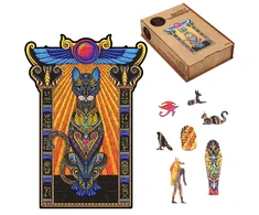 Fantasy Puzzles Bastet Dėlionė Iš Medžio M Dydis (150 detalių)