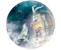 Fantasy Puzzles Dėlionė Iš Medžio Ožiaragis (Zodiakai, 200 Detalių)