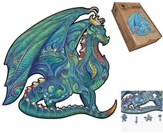 Fantasy Puzzles Dragon Dėlionė Iš Medžio L Dydis (300 detalių)