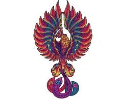 Fantasy Puzzles Fenix Dėlionė Iš Medžio L Dydis (240 detalių)
