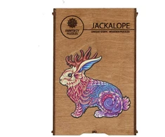 Fantasy Puzzles Jackalope Dėlionė Iš Medžio XL Dydis (600 detalių)