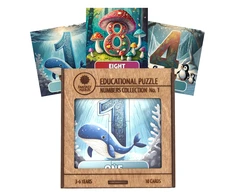 Fantasy Puzzles Lavinamoji Dėlionė Iš Medžio (Skaičių kolekcija nr. 1) (EN)