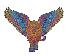 Fantasy Puzzles Leo Dėlionė Iš Medžio M Dydis (170 detalių)