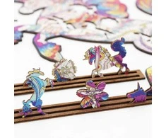 Fantasy Puzzles Unicorn Dėlionė Iš Medžio M Dydis (160 detalių)
