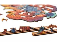 Fantasy Puzzles Zenko Dėlionė Iš Medžio XL Dydis (600 detalių)