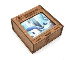 Fantasy Puzzlesn Lavinamoji Dėlionė Iš Medžio (Skaičių kolekcija nr. 1) (LT)