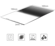 Filtras - K&amp;F Concept ND8 Graduotas Filtras 100x150mm ND0.9