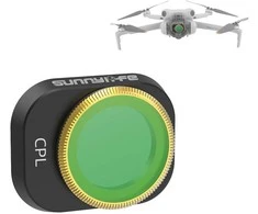 Filtras - Sunnylife N4P-FI724 CPL poliarizacinis filtras DJI Mini 4 Pro