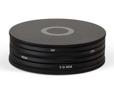 Filtras - Urth 67mm UV CPL ND64 Soft Grad ND8 Rinkinys