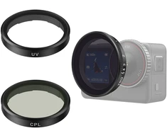 Filtrų rinkinys - Telesin OA-FLT-005 CPL &amp; ND filtrų rinkinys DJI Osmo Action 3, 4