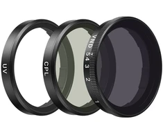 Filtrų rinkinys - Telesin OA-FLT-005 CPL &amp; ND filtrų rinkinys DJI Osmo Action 3, 4
