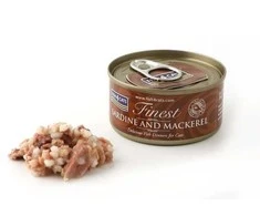 Fish4Dogs Kačių Maistas - FISH4CATS Sardinės ir Mackerelės Drėgnas Maistas 70g