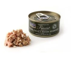 Fish4Dogs Kačių Maistas - FISH4CATS Tunų Filė su Jūros Dumblių 70g