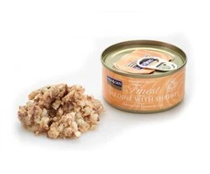 Fish4Dogs Katės Maistas - FISH4CATS Sardinės su Krevetėmis Šlapias Maistas 70g