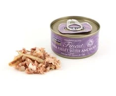 Fish4Dogs Katės Maistas - FISH4CATS Tunų Filė su Ančiuviais 70g
