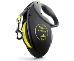 Flexi Giant Automatinis juostinis pavadėlis, 8 m / šunims iki 25kg / spalva: juoda ir pilka