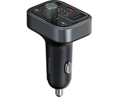 FM Siųstuvas - Baseus S-09 Pro, Bluetooth, Juodas