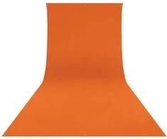 Fonas - Westcott Wrinkle Resistant Fonas 2.7x6.1m Tiger Oranžinis