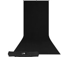 Fonas - Westcott X Drop 5' x 12' poliesterio turtinga juoda