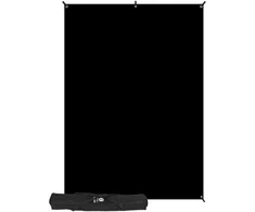 Fonas - Westcott X Drop Wrinkle Resistant 5' x 7' Juodas