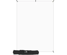 Fono įranga - Westcott X Drop Rauginimo atsparus fono 150x210cm High Key baltas