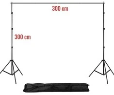 Fono Laikiklis - MITOYA 300cm Trikojis + 300cm Reguliuojama Kryžminė Juosta