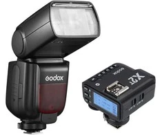 Fotoaparato blykstė - Godox Speedlite TT685 II TTL blykstė 60GN 20-200mm juoda