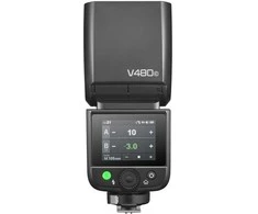 Fotoaparato blykstė - Godox V480F TTL Li-ion blykstė 650 blykstės 2.0" jutiklinis ekranas