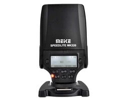 Fotoaparato blykstė - Meike MK320 TTL blykstė Nikon, gidų skaičius 32, LED šviesa