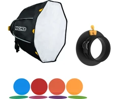 Fotoaparato blykstės softbokso priedas - MagMod MagBox 24 Octa Profoto Gel Kit