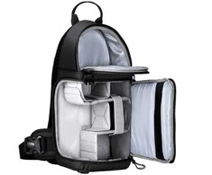 Fotoaparato Dėklas - K&amp;F Concept Beta Messenger 10L Dviejų Skyrių Nailono Atsparus Orui