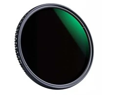 Fotoaparato Filtras - K&amp;F Concept ND8-ND2000 Reguliuojamas 67mm Optinis Stiklo Filtras
