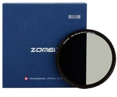 Fotoaparato Filtras - ZOMEI Plonas Poliarizacinis Filtras 72mm 4.41mm Storio