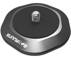 Fotoaparato Laikiklis - Sunnylife DZ753-D Magnetinis Aliuminio Laikiklis su 1/4" Sriegis