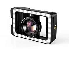 Fotoaparato Objektyvas - Apexel APL-HB100FL23 100mm Makro 10x Priartinimas su LED Šviesa