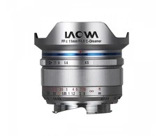 Fotoaparato Objektyvas - Laowa 11mm f/4.5 FF RL 126° Matymo Kampas Sidabrinis