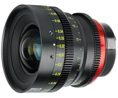 Fotoaparato objektyvas - Meike 16 mm T2.5 RF jungtis viso kadro 45 mm vaizdo ratas 330° fokusavimo pasukimas