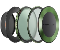 Kintamo židinio nuotolio ND/CPL filtro komplektas Freewell Brandon Li 67mm