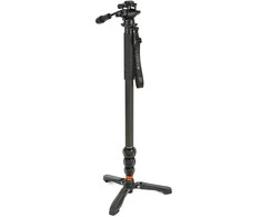 Fotoaparato priedas - 3 Legged Thing Legends Lance 2.0 Monopod Kit 60kg Anglies pluošto Juodas