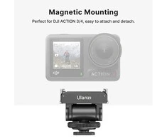 Adapteris Laikiklis Mount Head For 1/4 Iso Foot For Dji Action 3 / 4 Ulanzi / Ca22