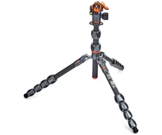 Fotoaparato trikojis - 3 Legged Thing Pro 2.0 Leo Carbon &amp; AirHed Pro LV pilkas